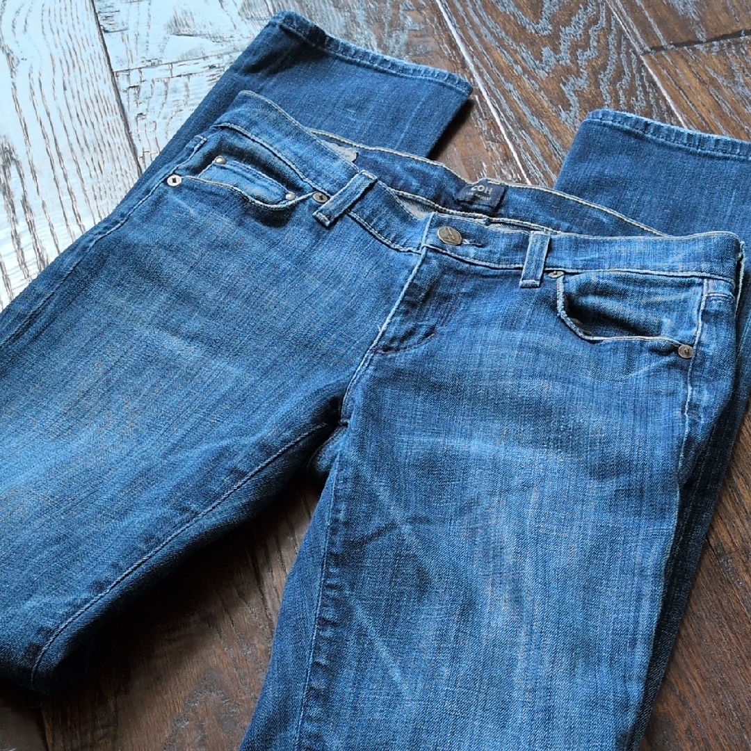 Citizens Of Humanity Coh I Ava Stretch Low Waist Straight Leg Denim Jeans, 27